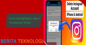 Cara menghapus akun Instagram Anda