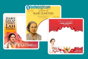 Design Graphic Vector, Twibbon Hari Kartini