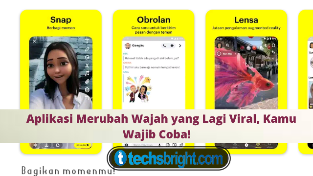 Aplikasi Merubah Wajah Viral Terbaru 2022