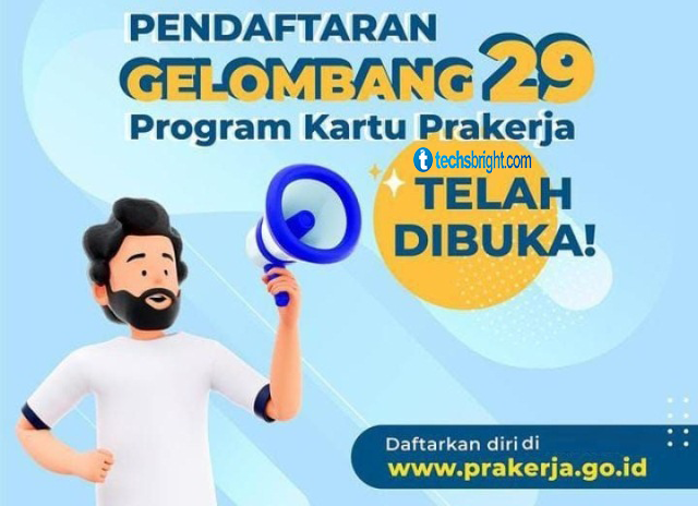 Gelombang 29 Pendaftaran Kartu Prakerja Sudah Dibuka, Daftar Sekarang Di www.prakerja.go.id