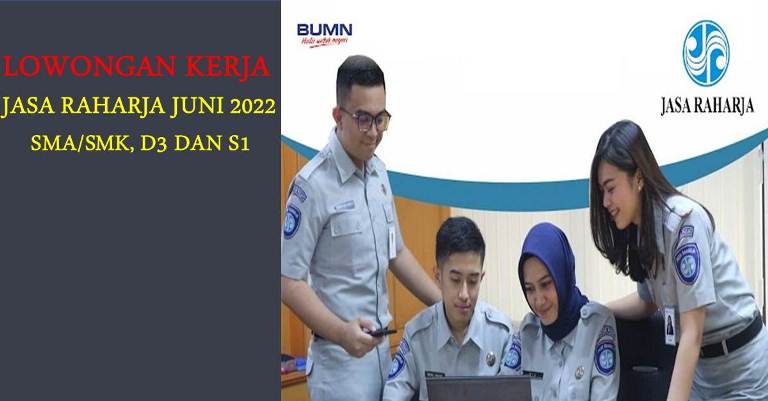 Jasa Raharja Membuka Lowongan Magang Untuk Lulusan SMA/SMK, D3 dan S1