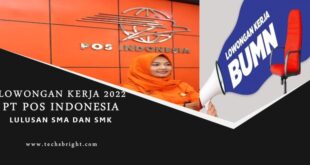 PT Pos Indonesia Buka Lowongan Kerja Lulusan SMA-SMK, Pendaftaran Ditutup 11 Juni 2022