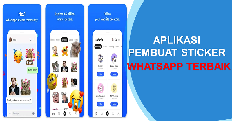 Aplikasi Pembuat Sticker WhatsApp Terbaik