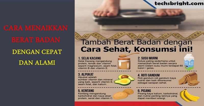 Cara Menaikkan Berat Badan Dengan Cepat dan Alami