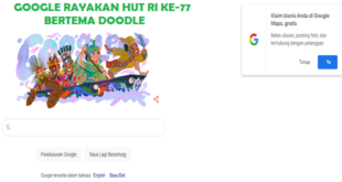 Google Rayakan HUT Indonesia Ke-77 Lewat Tradisi Balap Perahu Bertema Doodle
