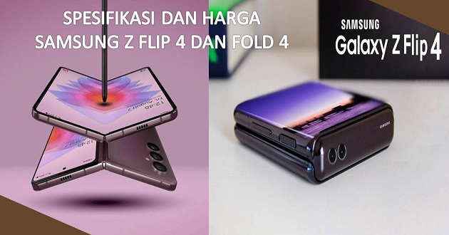 Samsung Luncurkan Ponsel Lipat Galaxy Flip 4 dan Fold 4, Ini Harganya