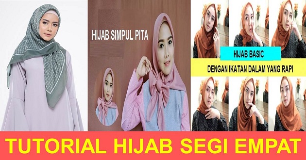 Tutorial Hijab Segi Empat