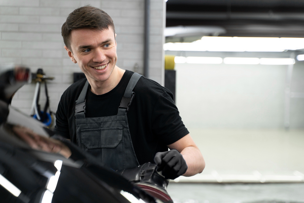 mesin cuci motor listrik
