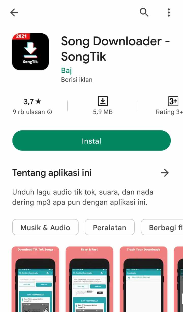 Donwload video TikTok