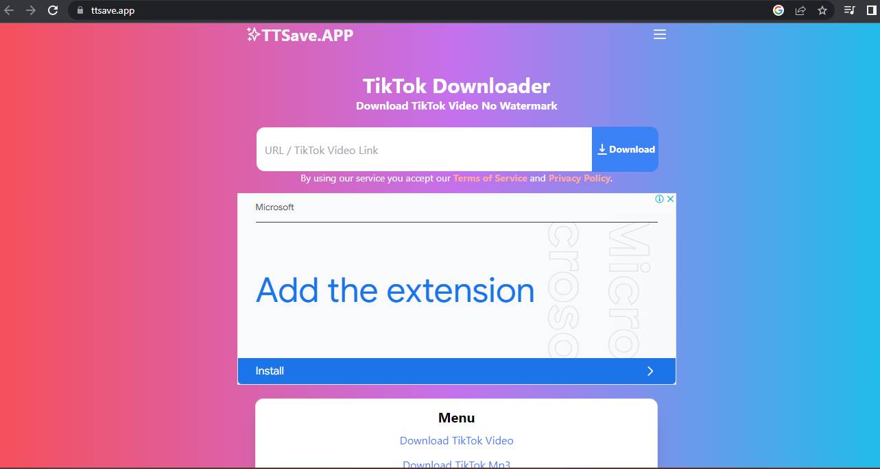 Tiktok downloader