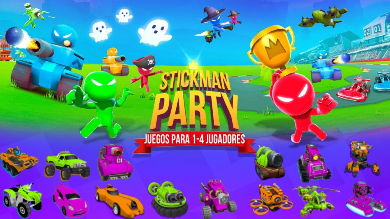 Cara Download Game Stickman Party MOD APK Terbaru