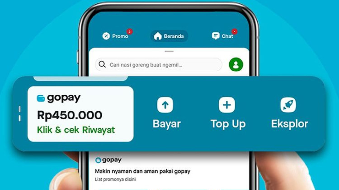 Cara Top Up GoPay Melalui Mobile Banking