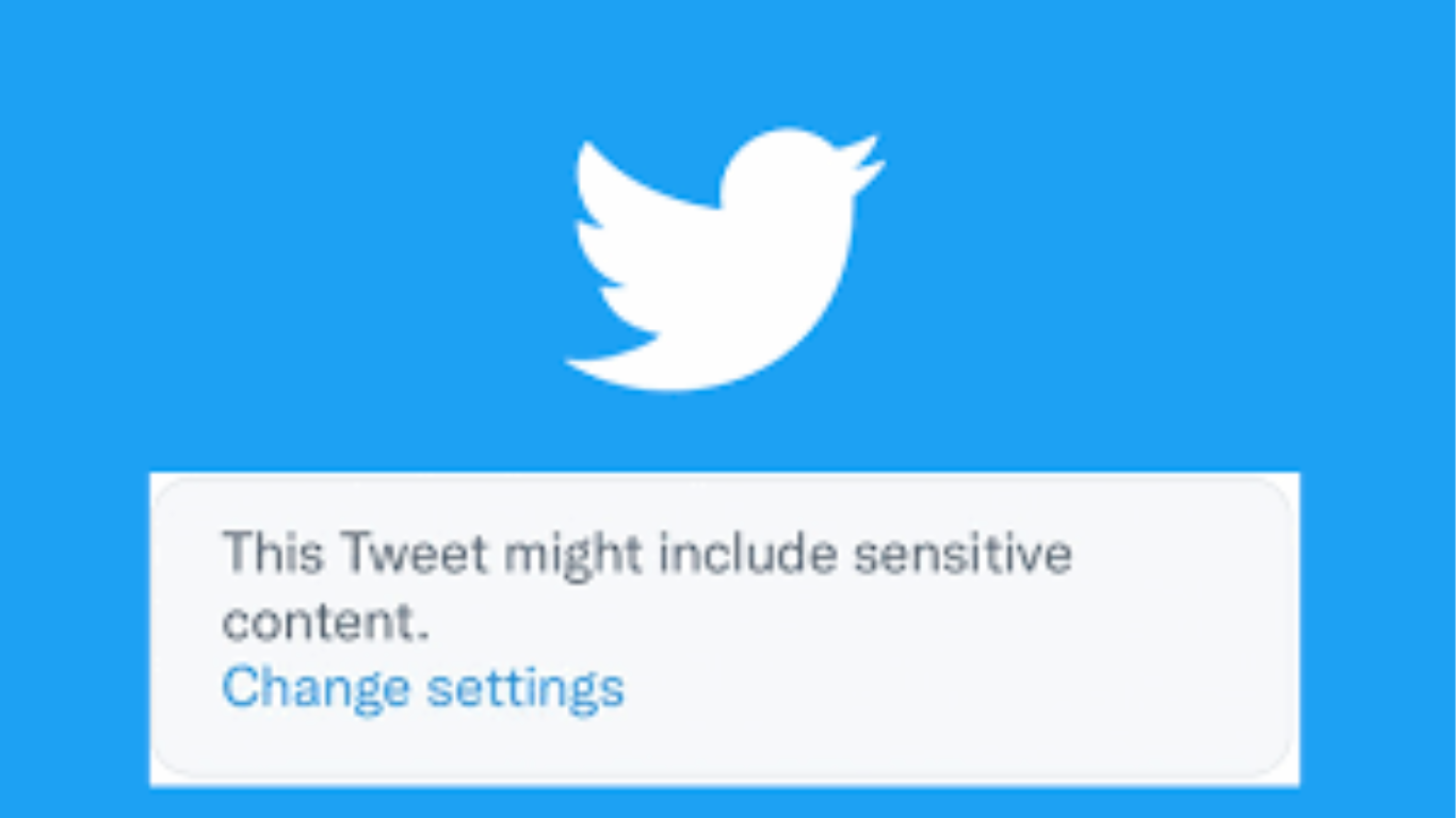 Cara melihat konten sensitif twitter melalui browser atau PC