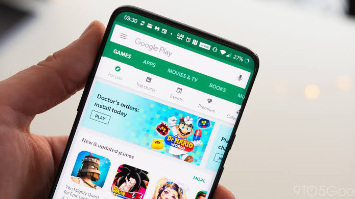 Menghapus Riwayat Pencarian di Google Play Store