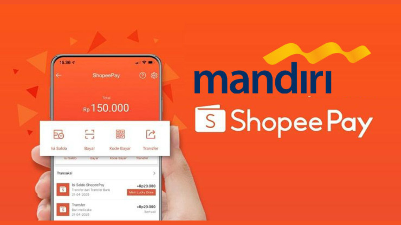 Top Up ShopeePay Lewat Livin Mandiri