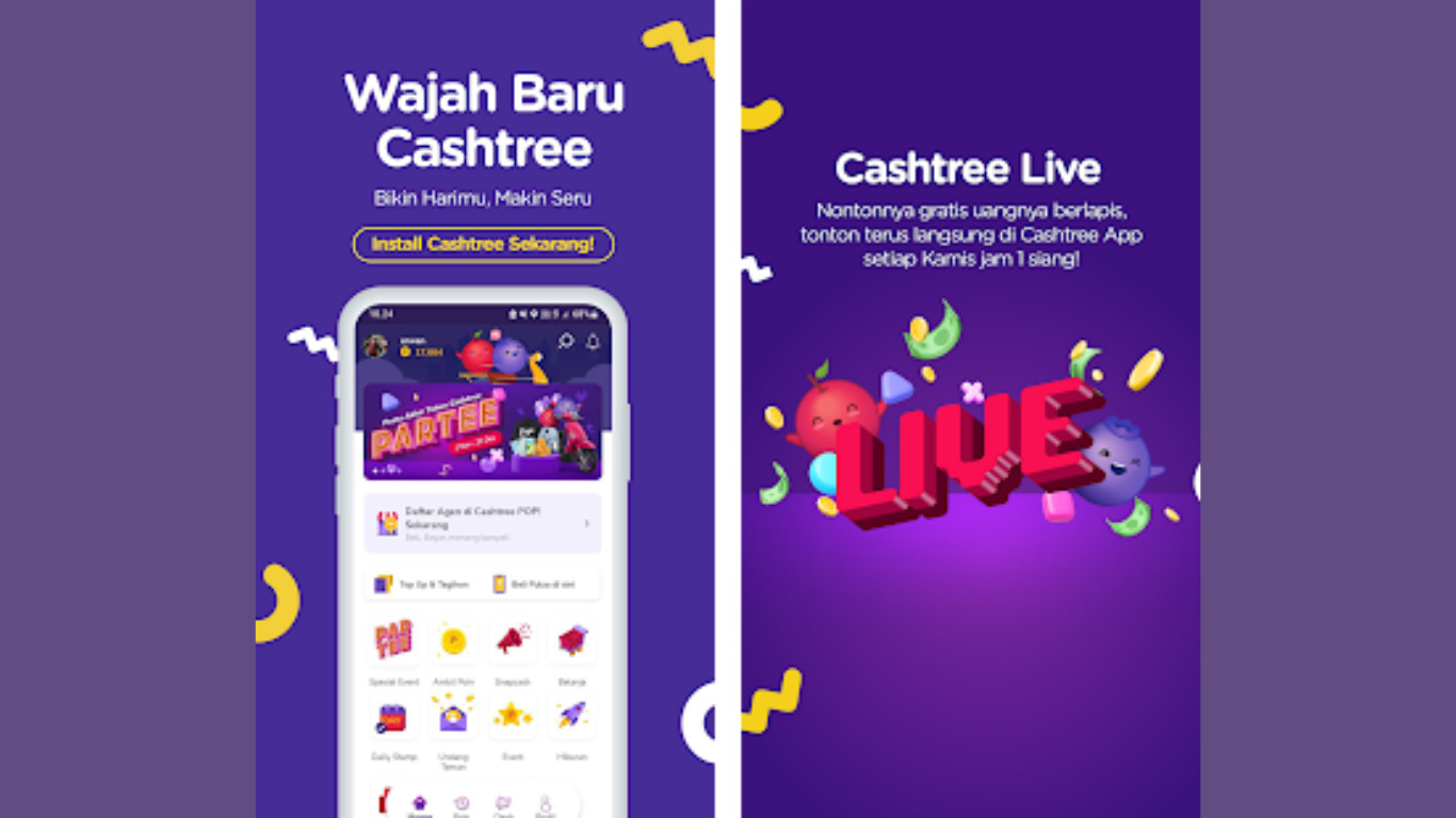 Cashtree - aplikasi penghasil diamond Mobile Legends