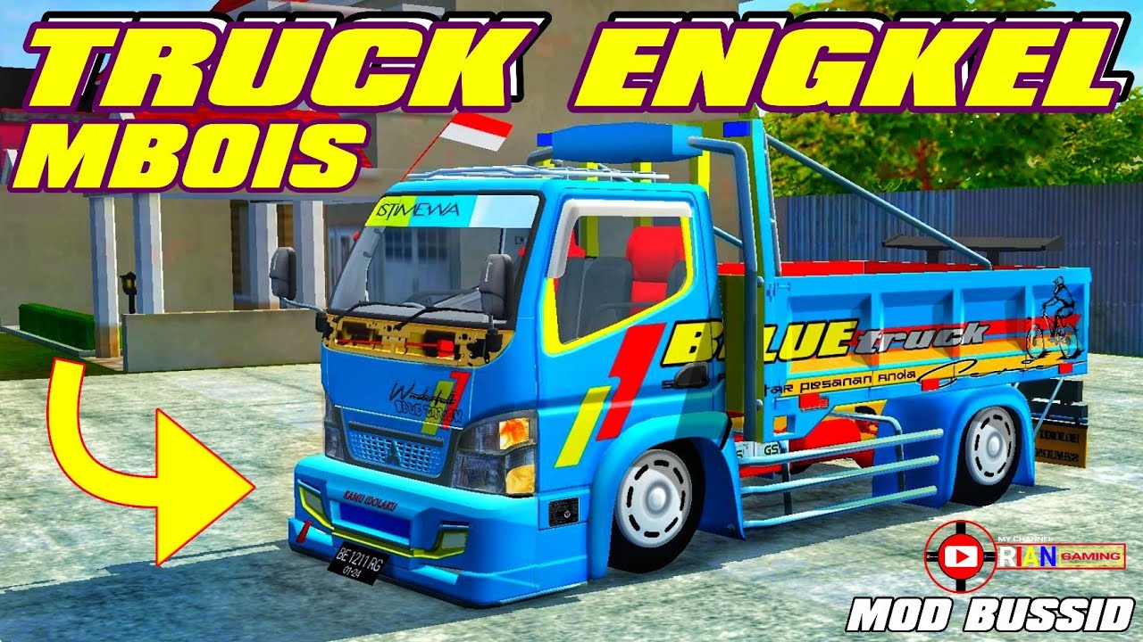 mod bussid truck engkel