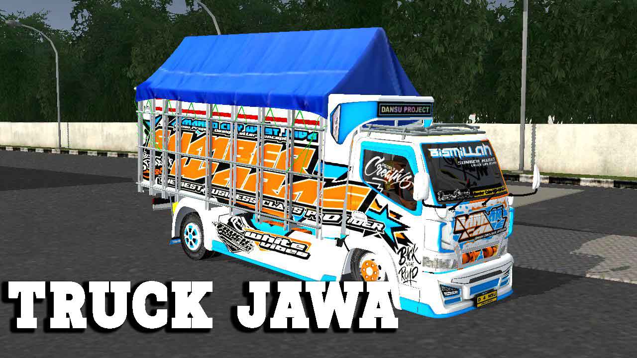 mod bussid truck jawa