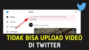 twitter tidak bisa upload video