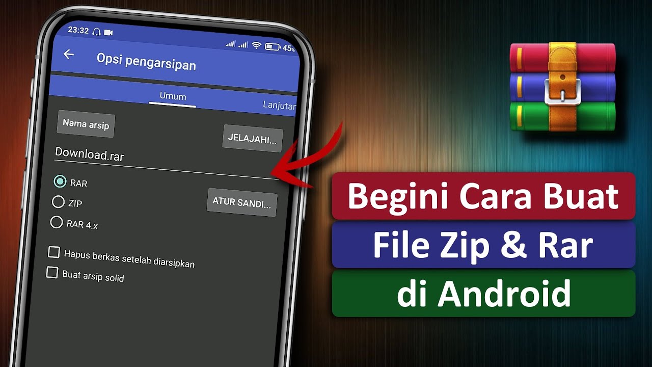 Cara Ekstrak File RAR atau ZIP di HP Paling Mudah dan Cepat