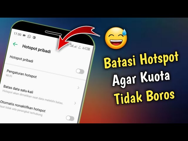 membatasi pengguna hotspot